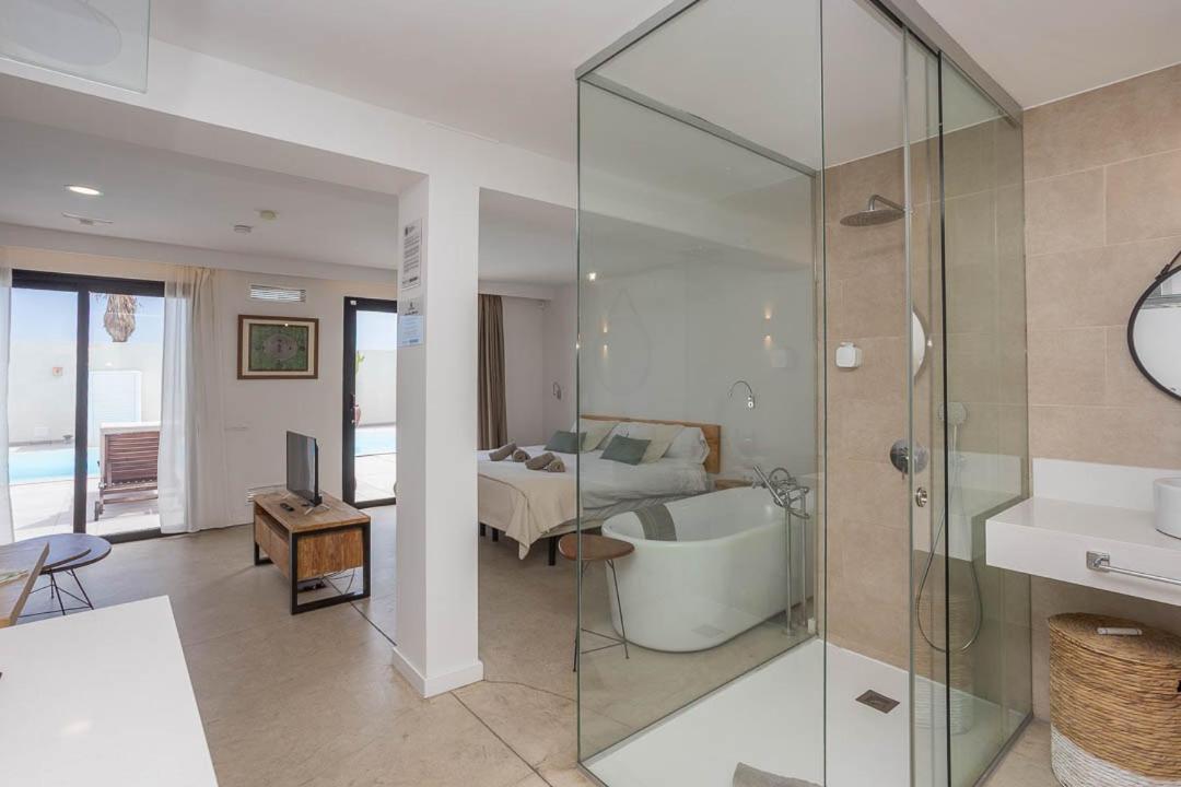 Casa Edem Playa Del Hombre Con Piscina Y Solarium Тельде Екстер'єр фото