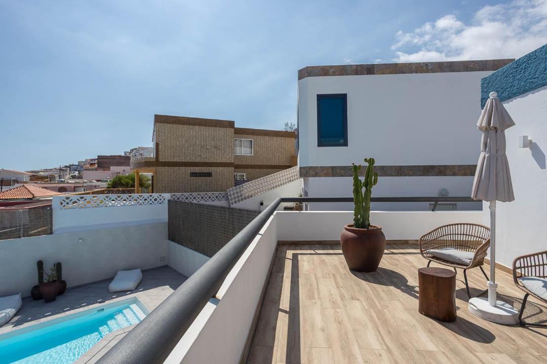 Casa Edem Playa Del Hombre Con Piscina Y Solarium Тельде Екстер'єр фото